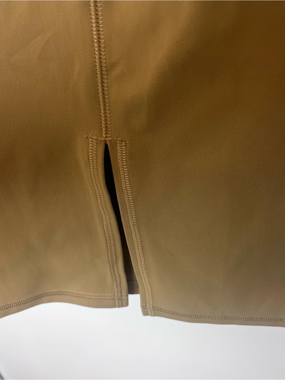 Lululemon Nulu‎ Slim-Fit High-Rise Midi Skirt NWT Filbert Tan Pencil Sleek 6 - Picture 5 of 6